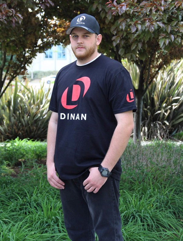 Dinan Premium Logo T-skjorte svart - XXL