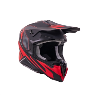 Barne ATV- og Crosserhjelm – Rød