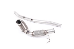 Milltek Downpipe Volkswagen Golf Mk7.5 R 2.0 TSI 300PS (GPF Equipped Models Only) - 76mm & EC Approved Systems