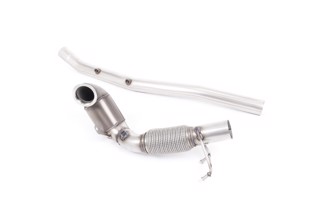 Milltek Downpipe Volkswagen Golf Mk7.5 R 2.0 TSI 300PS (GPF Equipped Models Only) - 76mm & EC Approved Systems