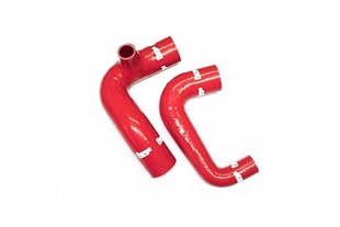 Forge Motorsport Silicone Boost Hoses with DV Take Off for the Smart Car With Hose Clamp Kit - Red