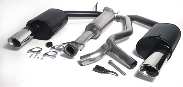 TA-Technix Duplex Catback system Saab 9-5