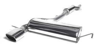 TA-Technix Catback system i rustfrit stål Audi A3 8L 
