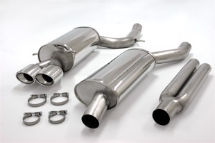 TA-Technix Catback system i rustfrit stål Audi A4 B5