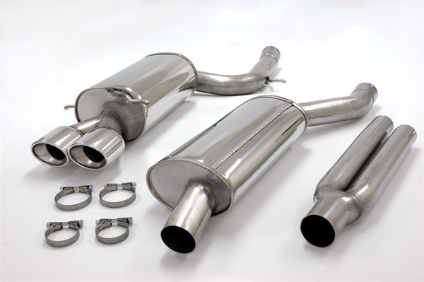 TA-Technix Catback system i rustfrit stål Audi A4 B5