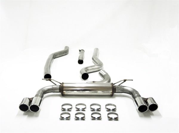 TA-Technix Duplex Catback system i rustfritt stål BMW 4-Serie