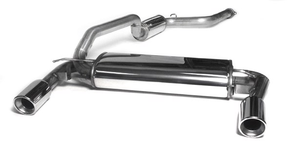 TA-Technix Duplex Catback system i rustfritt stål Ford Focus II