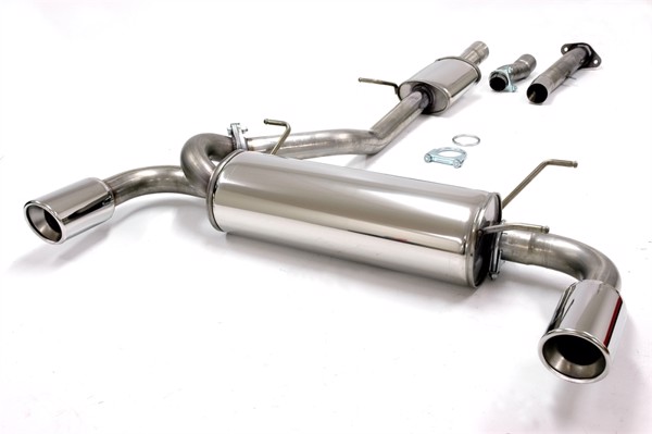 TA-Technix Duplex Catback system i rustfritt stål Mazda MX-5 II