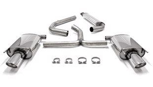 TA-Technix Duplex Catback system i rustfritt stål Opel Insignia A