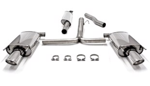 TA-Technix Duplex Catback system i rustfritt stål Opel Insignia A