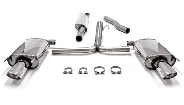 TA-Technix Duplex Catback system i rustfritt stål Opel Insignia A