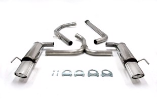 TA-Technix Duplex Catback system i rustfritt stål Opel Insignia A