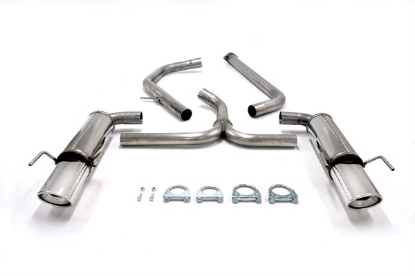 TA-Technix Duplex Catback system i rustfritt stål Opel Insignia A