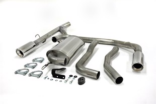 TA-Technix Duplex Catback system i rustfritt stål Volvo 850