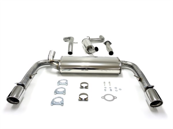 TA-Technix Duplex Catback system i rustfritt stål Volvo C70 II