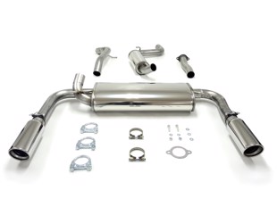 TA-Technix Duplex Catback system i rustfritt stål Volvo V50