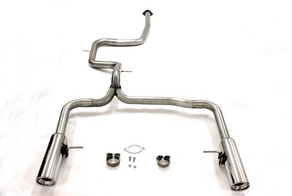 TA-Technix Duplex Catback system i rustfritt stål Volvo V70 III