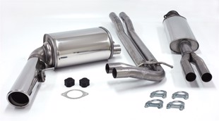 TA-Technix Catback system i rustfrit stål Volvo V70 II