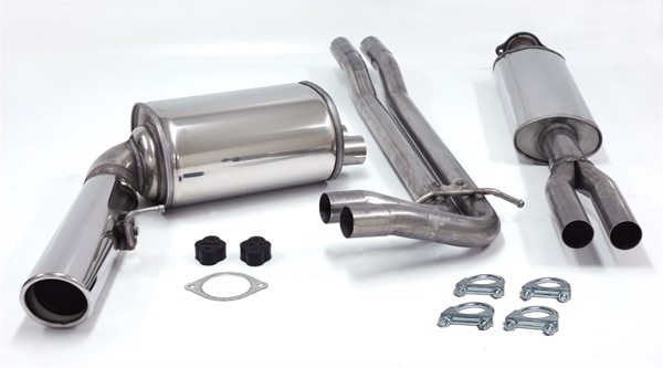 TA-Technix Catback system i rustfrit stål Volvo XC70