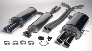 TA-Technix Duplex Catback system i rustfritt stål Volvo XC90 I