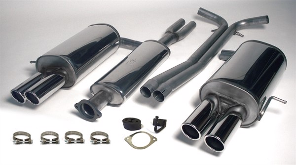 TA-Technix Duplex Catback system i rustfritt stål Volvo XC90 I