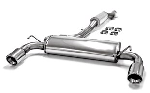 TA-Technix Duplex Catback system i rustfritt stål VW Golf 4
