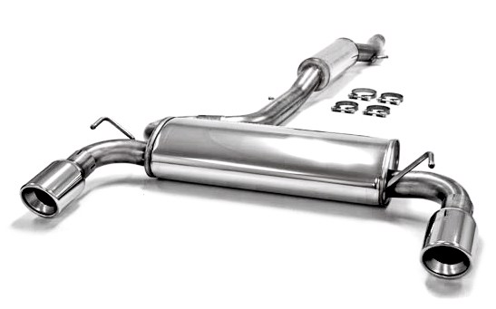 TA-Technix Duplex Catback system i rustfritt stål VW Golf 4