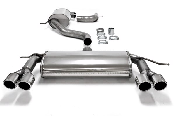 TA-Technix Duplex Catback system i rustfritt stål VW Scirocco III