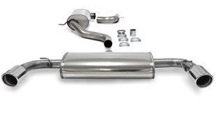 TA-Technix Duplex Catback system i rustfritt stål VW Golf 6