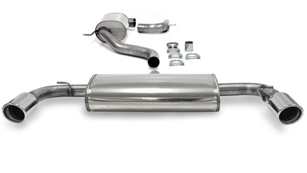 TA-Technix Duplex Catback system i rustfritt stål VW Golf 6