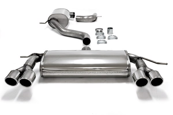 TA-Technix Duplex Catback system i rustfritt stål VW Golf 5