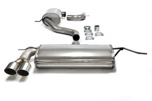 TA-Technix Catback system i rustfrit stål VW Golf 5