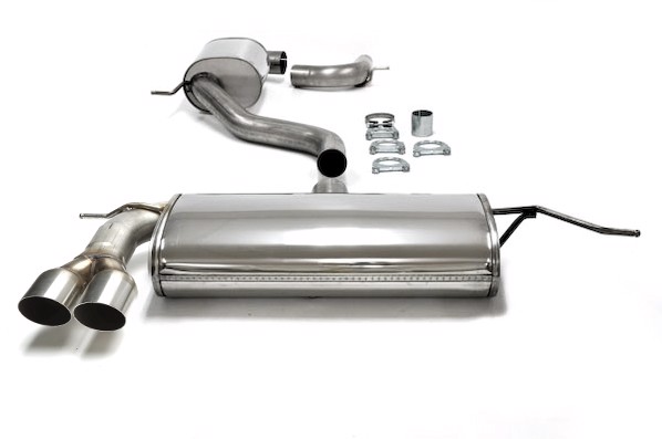 TA-Technix Catback system i rustfrit stål VW Golf 5