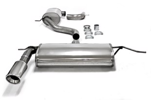 TA-Technix Catback system i rustfrit stål VW Golf 6