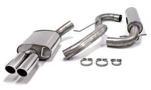 TA-Technix Catback system i rustfrit stål Skoda Octavia MK2 1Z 