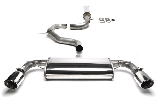 TA-Technix Duplex Catback system i rustfritt stål VW Golf 7