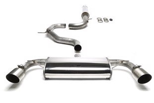 TA-Technix Duplex Catback system i rustfritt stål VW Golf 7
