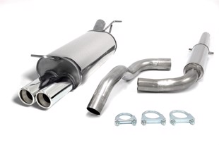 TA-Technix Catback system i rustfrit stål VW New Beetle