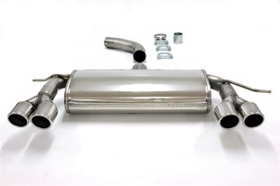 TA-Technix Duplex Sports bagpotte i rustfrit stål VW Golf 5 