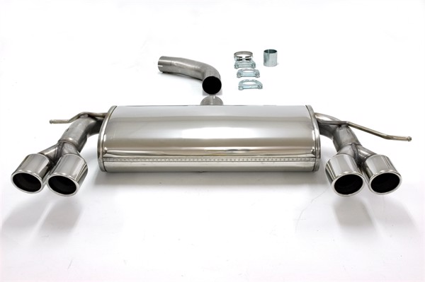 TA-Technix Duplex Sports bagpotte i rustfrit stål VW Golf 6