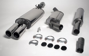 TA-Technix Catback system i rustfrit stål VW Golf 2 