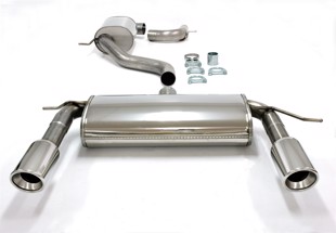 TA-Technix Duplex Catback system i rustfritt stål Seat Leon 1P