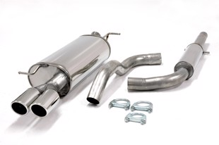 TA-Technix Catback system i rustfrit stål Seat Leon 1M