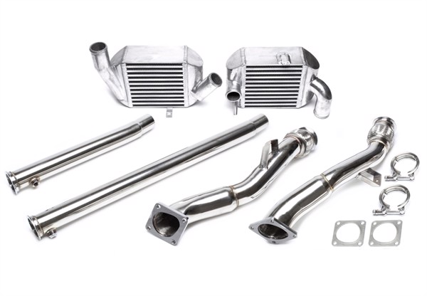 TA-Technix Intercooler med Downpipe Audi A6 C5 4B