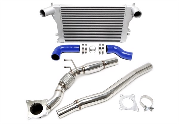 TA-Technix Intercooler med Downpipe VW Golf 6