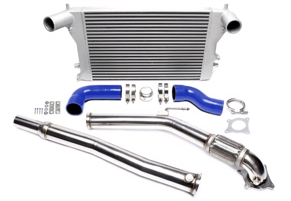 TA-Technix Intercooler med Downpipe VW Golf 6