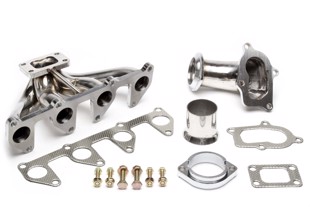 TA-Technix Turbo manifold i rustfritt stål til Opel Kadett E
