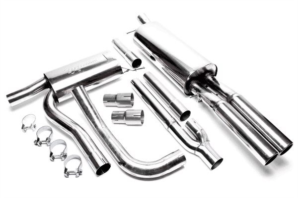 TA-Technix Catback system i rustfrit stål Audi A4 B5