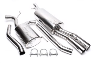 TA-Technix Catback system i rustfrit stål Audi A6 C5 4B