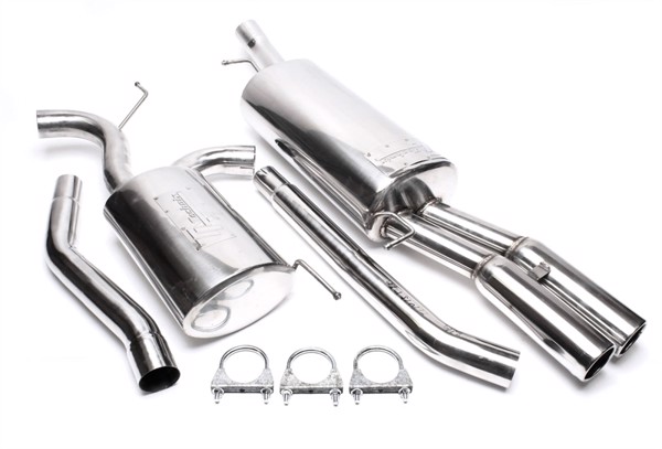 TA-Technix Catback system i rustfrit stål Audi A6 C5 4B